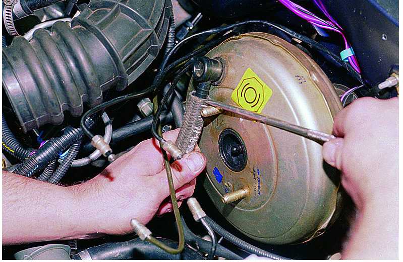 Ремонт опель кадет : проверка, снятие и установка вакуумного усилителя тормозов opel kadett e