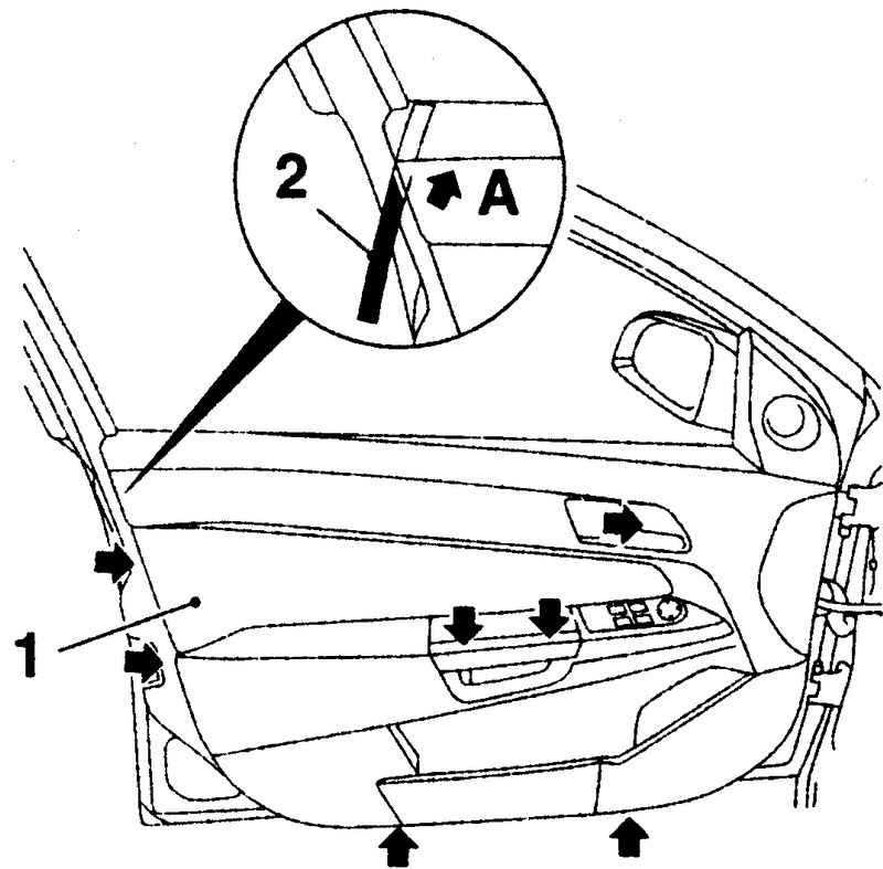 Установка штатного зеркала с электроприводом в opel astra (опель астра)