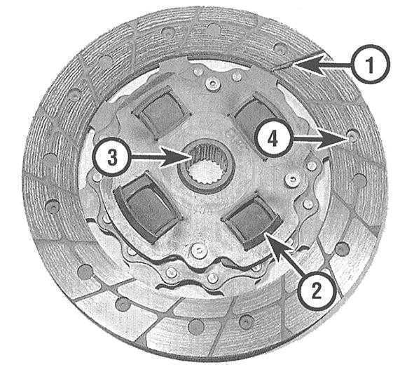 Руководство по ремонту opel astra (опель астра) 2004-2006 г.в. 3.1.4 снятие, проверка и установка упорной пластины и ведомого диска сцепления (без sac)