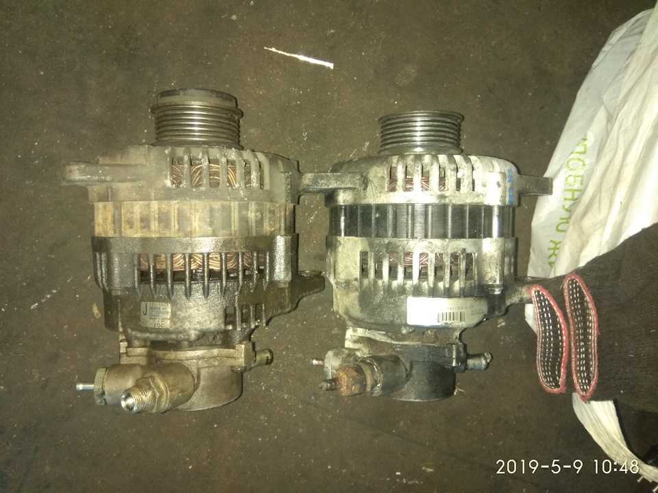 Квалифицированный ремонт генератора опель астра h, замена его щеток и подшипника
