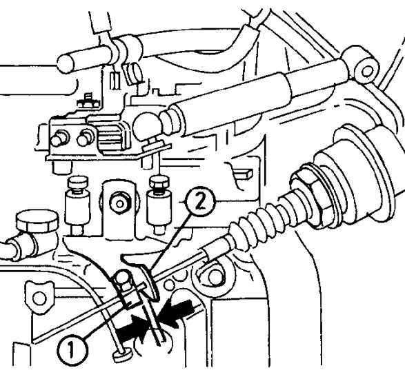 Элементы системы впрыска топлива (модели с двигателем объемом 1,и 2,л) снятие и установка opel - omega a
