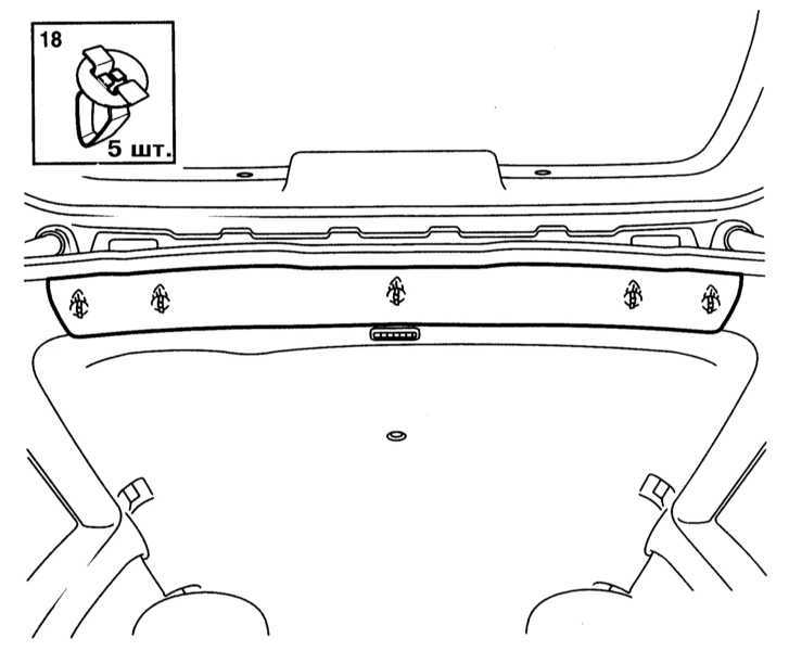 Снятие и установка панелей внутренней отделки салона opel - astra g