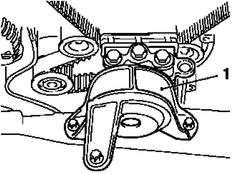 Снятие и установка коленчатого вала (двигатель 1,4 л) | механическая часть двигателя | opel astra