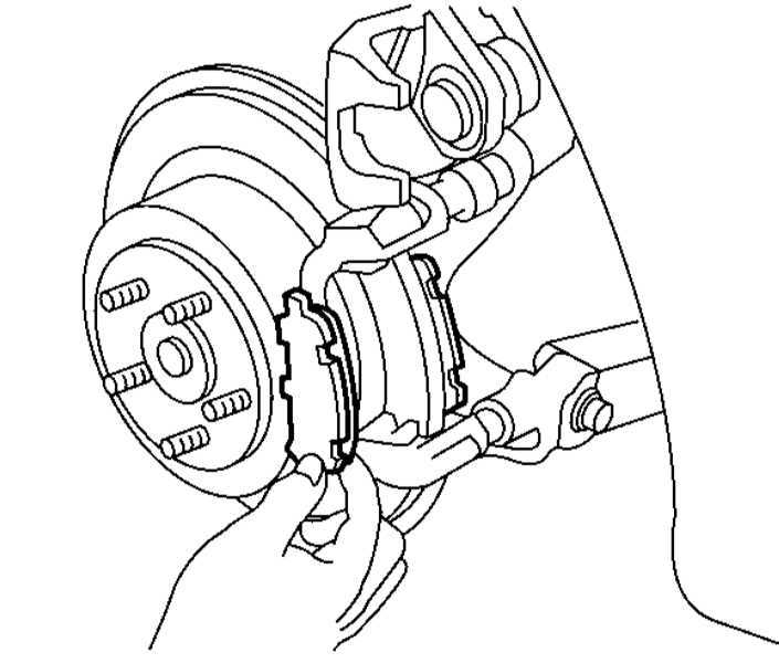 Замена задних тормозных колодок opel astra g в картинках