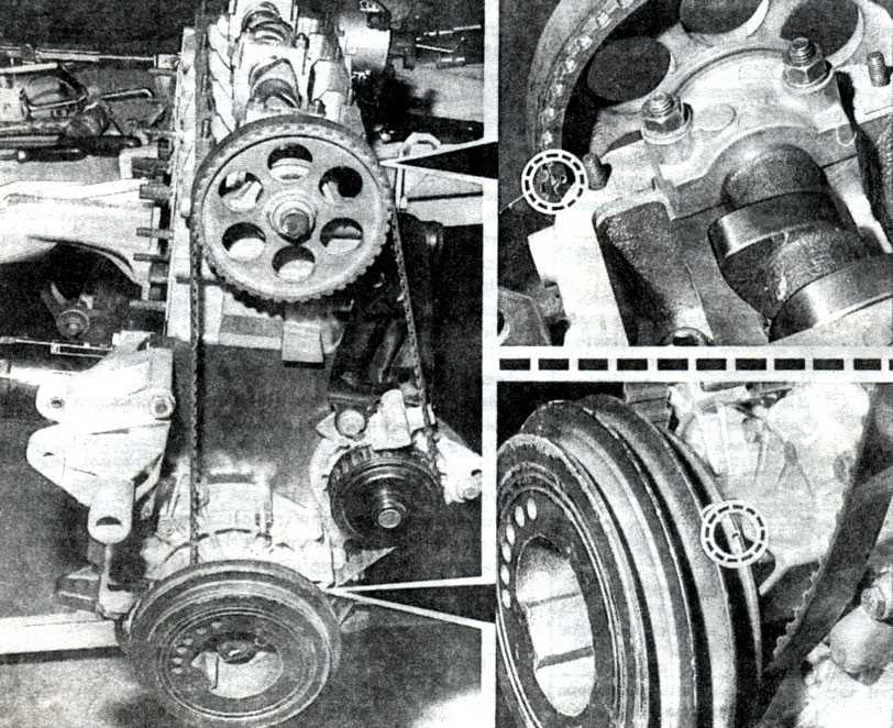 Opel astra g приведение поршня первого цилиндра в положение верхней мертвой точки такта сжатия (вмт)