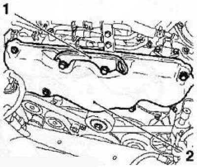 Opel astra g снятие и установка натяжителя ремня и зубчатых колес привода грм (двигатели л)