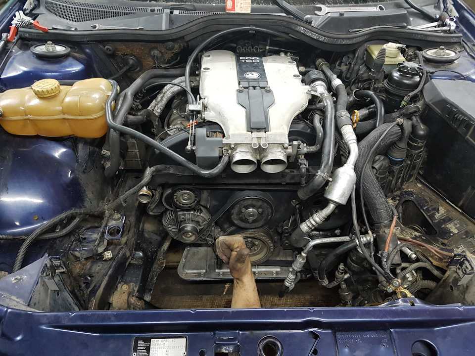 Двигатель объемом 2,0 литра опель омега b с 1993 по 1999 г.в.