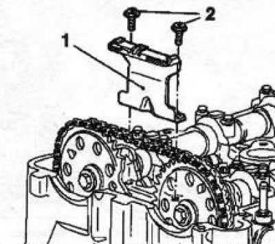 Снятие и установка натяжителя ремня и зубчатых колес привода грм   (двигатели 1.7 л) | процедуры ремонта дизельных двигателей 1.7 л и 2.0 л без извлечения их из автомобиля | opel astra