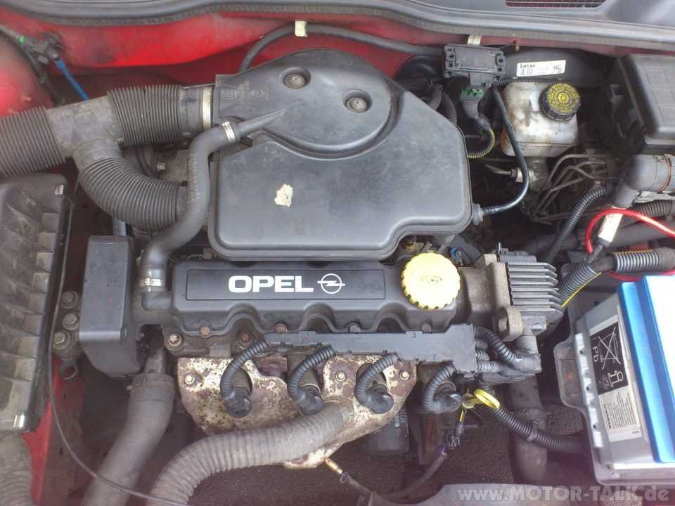 Opel astra f электрооборудование двигателя