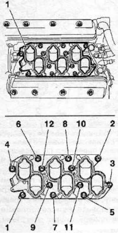 Головка цилиндров (х 16 xel) | двигатели | руководство opel