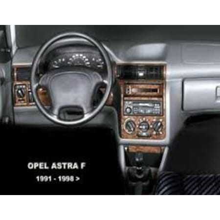 Opel astra f внутренние панели отделки