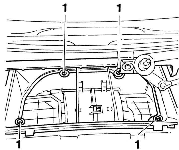Схема вентиляции картера двигателя опель