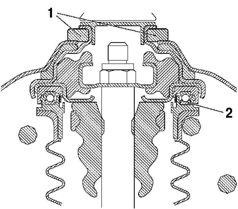 Замена задних амортизаторов (для применения на моделе opel astra h)