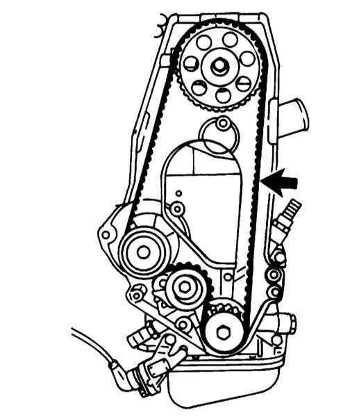 Opel astra g снятие и установка натяжителя газораспределительного ремня и зубчатых колес привода грм