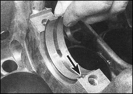 Установка коленчатого вала и проверка рабочих зазоров коренных подшипников | общий и капитальный ремонт двигателя | opel corsa
