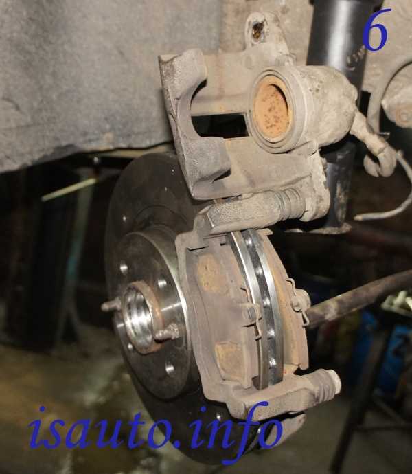 Снятие, восстановительный ремонт и установка суппортов дисковых тормозных механизмов передних колес