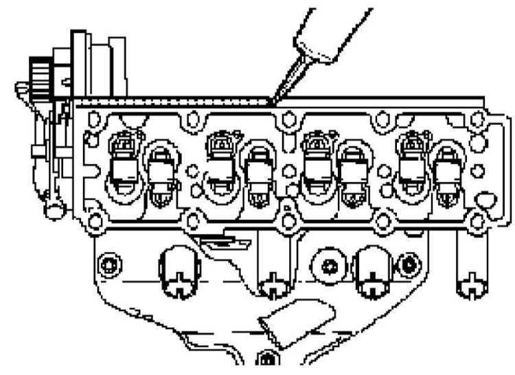Снятие и установка головки блока цилиндров (двигатель 1,4–1,6 л) | механическая часть двигателя | opel astra