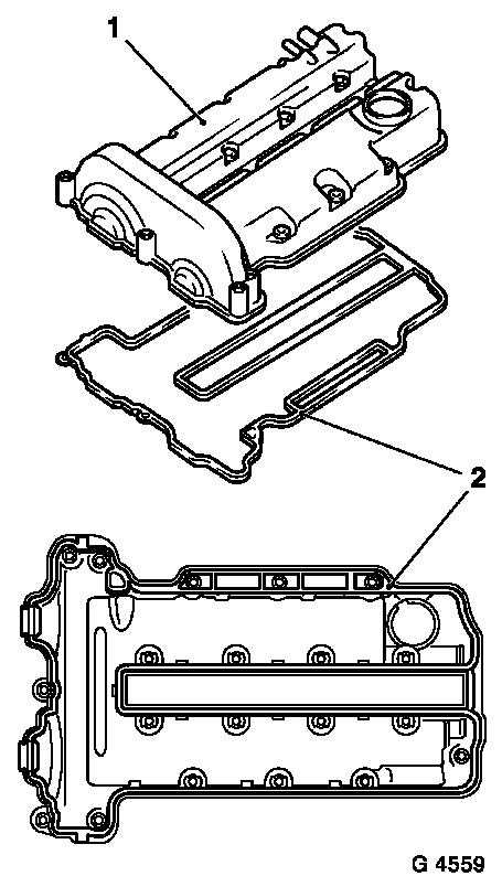 Снятие и установка коленчатого вала (двигатель 1,л) opel - astra h