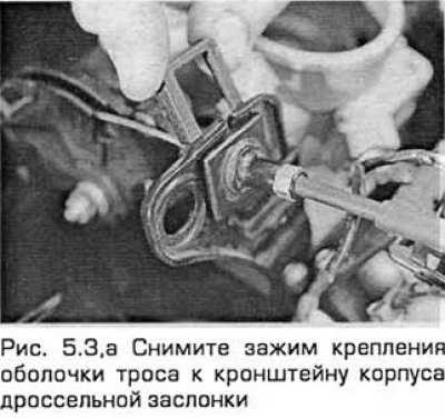 Тросик акселератора снятие, установка и регулировка опель омега a с 1986 по 1994 г.в.
