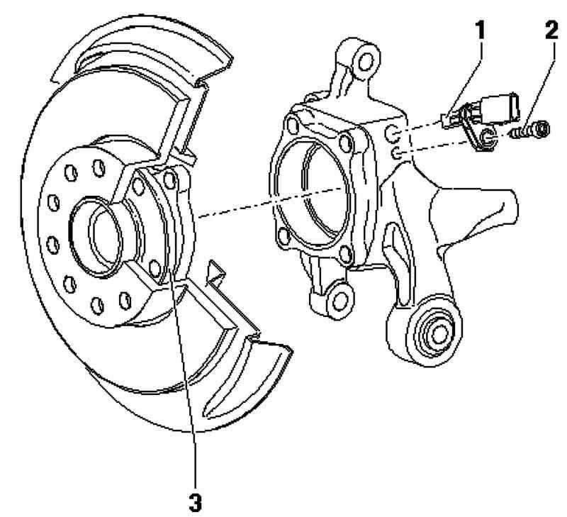 Снятие и установка компонентов abs и tcs | тормозная система | opel astra