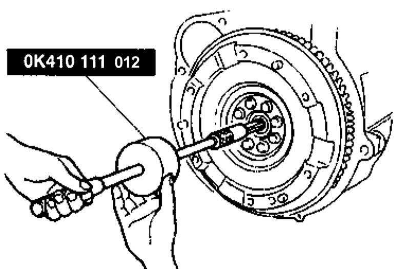 Opel astra h снятие, проверка и установка упорной пластины и ведомого диска сцепления (без sac)