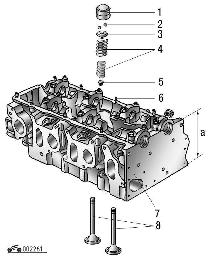 Спецификации бензиновых 4-х цилиндровых двигателей (опель омега в2 1999-2003: бензиновые 4-х цилиндровые)