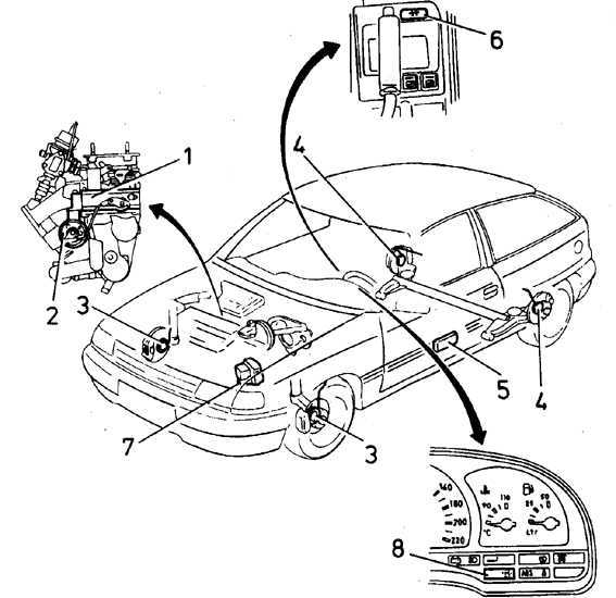 Opel astra g система антиблокировки тормозов (abs) и антипробуксовочная система (tcs) - общая информация и коды неисправностей