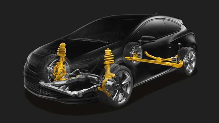 Opel astra f стойка передней подвески
